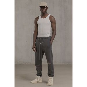 Essentials FEAR OF GOD Gray Track Sweat Lounge Pants  Mens Size Medium